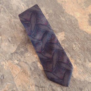 Vintage 70's Abstract Silk Tie